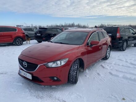 Красный Мазда 6, объемом двигателя 2.2 л и пробегом 294 тыс. км за 10600 $, фото 1 на Automoto.ua