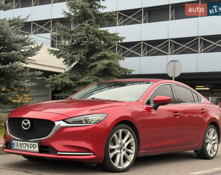 Красный Мазда 6, объемом двигателя 2.49 л и пробегом 182 тыс. км за 11500 $, фото 1 на Automoto.ua