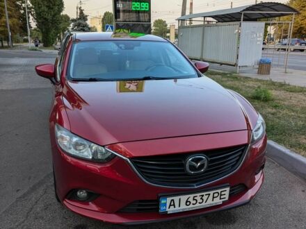 Червоний Мазда 6, об'ємом двигуна 2 л та пробігом 154 тис. км за 9500 $, фото 1 на Automoto.ua
