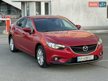 Красный Мазда 6, объемом двигателя 2.49 л и пробегом 188 тыс. км за 11700 $, фото 1 на Automoto.ua