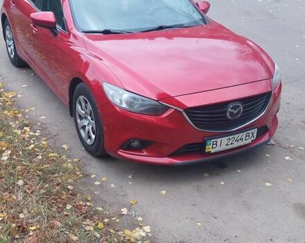 Красный Мазда 6, объемом двигателя 2.49 л и пробегом 190 тыс. км за 10500 $, фото 1 на Automoto.ua