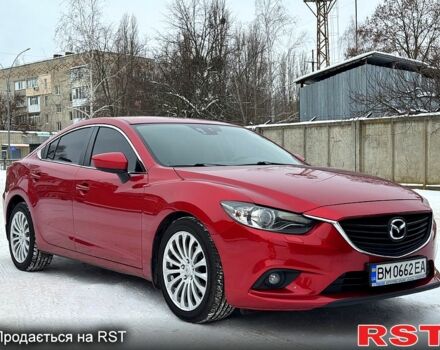 Красный Мазда 6, объемом двигателя 2.5 л и пробегом 176 тыс. км за 12000 $, фото 1 на Automoto.ua