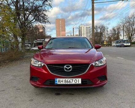 Красный Мазда 6, объемом двигателя 2.49 л и пробегом 211 тыс. км за 11000 $, фото 1 на Automoto.ua