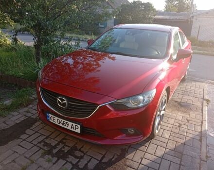 Красный Мазда 6, объемом двигателя 2.2 л и пробегом 324 тыс. км за 10000 $, фото 1 на Automoto.ua