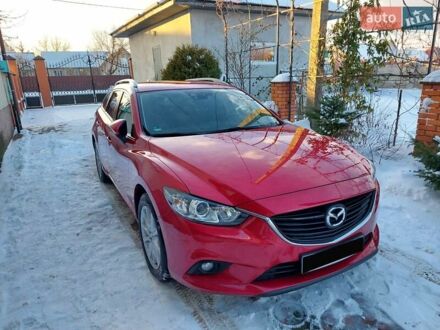 Красный Мазда 6, объемом двигателя 2.18 л и пробегом 178 тыс. км за 12300 $, фото 1 на Automoto.ua