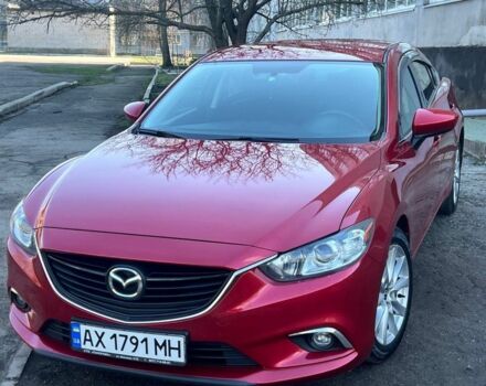 Красный Мазда 6, объемом двигателя 2.5 л и пробегом 191 тыс. км за 10200 $, фото 1 на Automoto.ua
