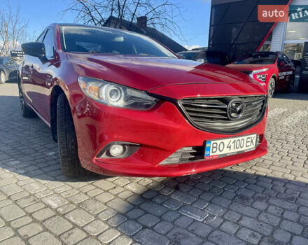 Красный Мазда 6, объемом двигателя 2.49 л и пробегом 195 тыс. км за 12300 $, фото 1 на Automoto.ua