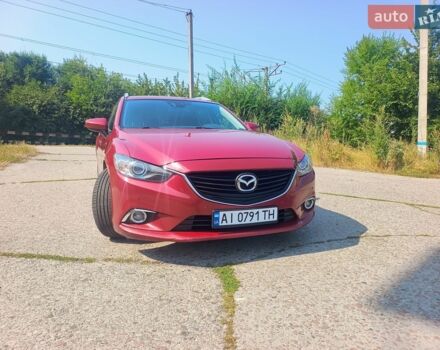 Червоний Мазда 6, об'ємом двигуна 2 л та пробігом 187 тис. км за 6900 $, фото 1 на Automoto.ua