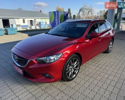Красный Мазда 6, объемом двигателя 2.18 л и пробегом 214 тыс. км за 10800 $, фото 1 на Automoto.ua