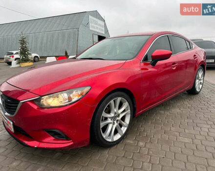 Красный Мазда 6, объемом двигателя 2 л и пробегом 99 тыс. км за 10790 $, фото 1 на Automoto.ua