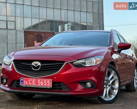 Красный Мазда 6, объемом двигателя 2.18 л и пробегом 222 тыс. км за 11399 $, фото 1 на Automoto.ua