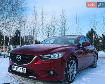 Красный Мазда 6, объемом двигателя 2.49 л и пробегом 222 тыс. км за 10300 $, фото 1 на Automoto.ua