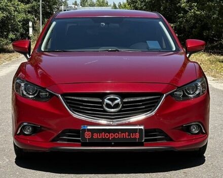 Красный Мазда 6, объемом двигателя 2.49 л и пробегом 236 тыс. км за 10400 $, фото 1 на Automoto.ua