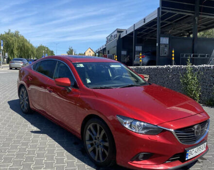 Красный Мазда 6, объемом двигателя 2.49 л и пробегом 289 тыс. км за 14000 $, фото 1 на Automoto.ua