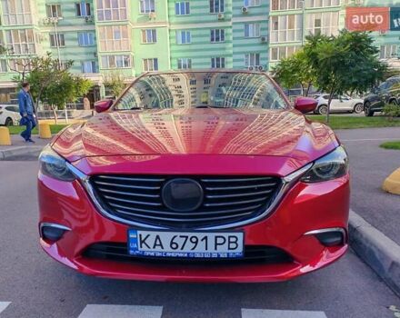 Красный Мазда 6, объемом двигателя 2.5 л и пробегом 285 тыс. км за 12000 $, фото 1 на Automoto.ua