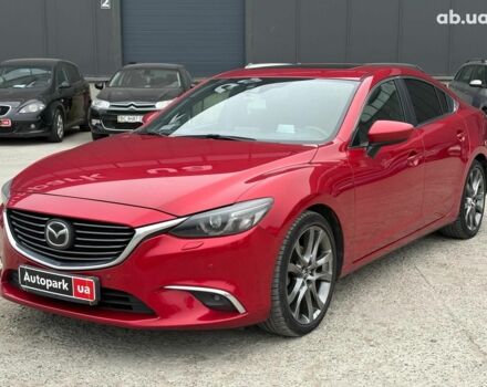 Красный Мазда 6, объемом двигателя 2.5 л и пробегом 270 тыс. км за 12640 $, фото 1 на Automoto.ua