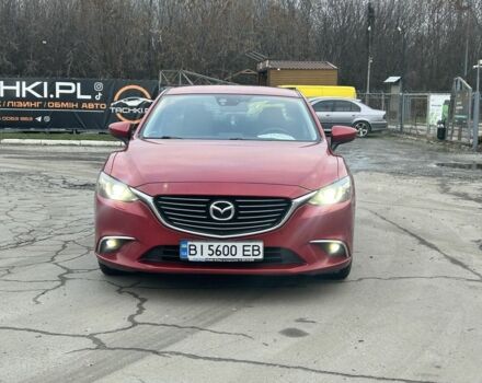 Красный Мазда 6, объемом двигателя 2.5 л и пробегом 163 тыс. км за 296 $, фото 1 на Automoto.ua
