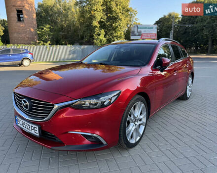 Красный Мазда 6, объемом двигателя 2.19 л и пробегом 181 тыс. км за 11999 $, фото 1 на Automoto.ua