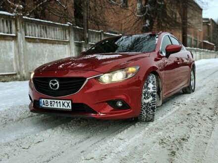 Красный Мазда 6, объемом двигателя 2.5 л и пробегом 149 тыс. км за 13500 $, фото 1 на Automoto.ua