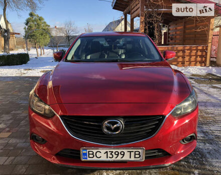 Красный Мазда 6, объемом двигателя 2.49 л и пробегом 135 тыс. км за 15000 $, фото 1 на Automoto.ua