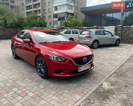 Красный Мазда 6, объемом двигателя 2.49 л и пробегом 137 тыс. км за 13400 $, фото 1 на Automoto.ua
