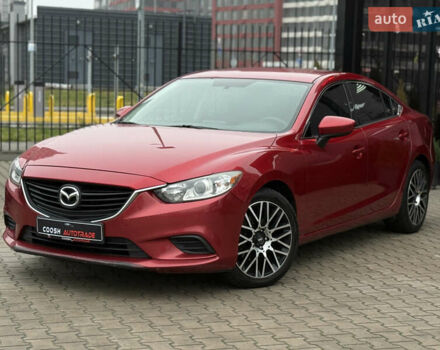 Красный Мазда 6, объемом двигателя 2.5 л и пробегом 224 тыс. км за 9500 $, фото 1 на Automoto.ua
