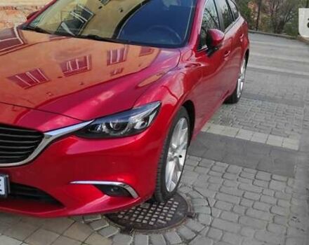 Красный Мазда 6, объемом двигателя 2.2 л и пробегом 175 тыс. км за 15100 $, фото 1 на Automoto.ua