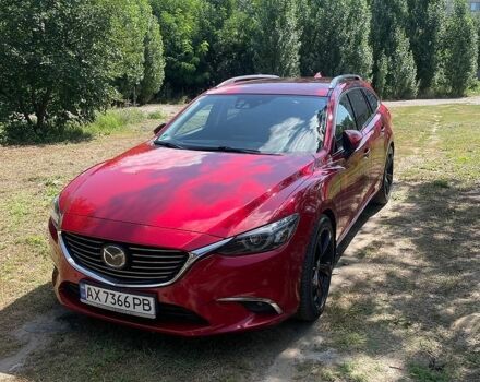 Красный Мазда 6, объемом двигателя 2.19 л и пробегом 229 тыс. км за 15500 $, фото 1 на Automoto.ua