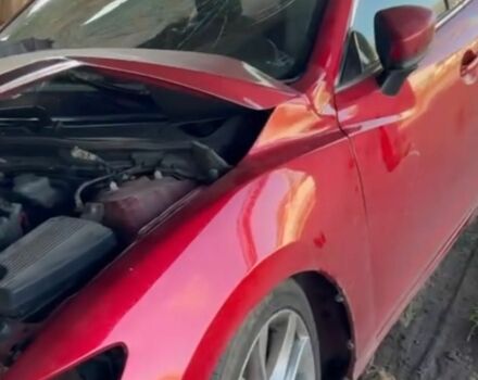 Красный Мазда 6, объемом двигателя 2 л и пробегом 230 тыс. км за 3000 $, фото 1 на Automoto.ua
