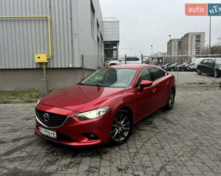 Красный Мазда 6, объемом двигателя 2.49 л и пробегом 123 тыс. км за 11500 $, фото 1 на Automoto.ua
