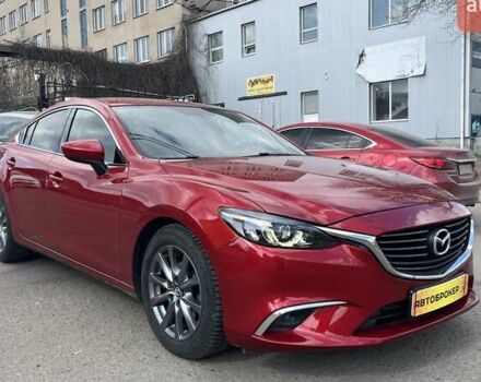Червоний Мазда 6, об'ємом двигуна 2.49 л та пробігом 124 тис. км за 13800 $, фото 1 на Automoto.ua