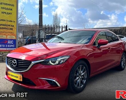 Червоний Мазда 6, об'ємом двигуна 2.5 л та пробігом 124 тис. км за 13800 $, фото 1 на Automoto.ua