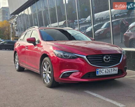 Красный Мазда 6, объемом двигателя 2.2 л и пробегом 161 тыс. км за 13100 $, фото 1 на Automoto.ua