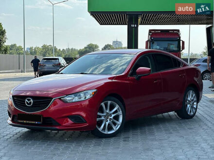 Красный Мазда 6, объемом двигателя 2.49 л и пробегом 119 тыс. км за 14300 $, фото 1 на Automoto.ua