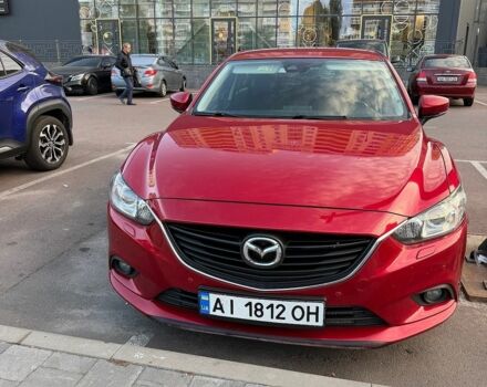 Красный Мазда 6, объемом двигателя 2 л и пробегом 180 тыс. км за 14200 $, фото 1 на Automoto.ua
