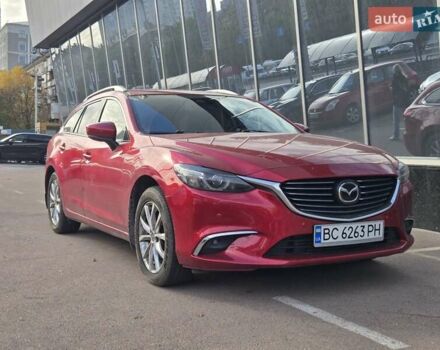 Красный Мазда 6, объемом двигателя 2.2 л и пробегом 161 тыс. км за 14900 $, фото 1 на Automoto.ua