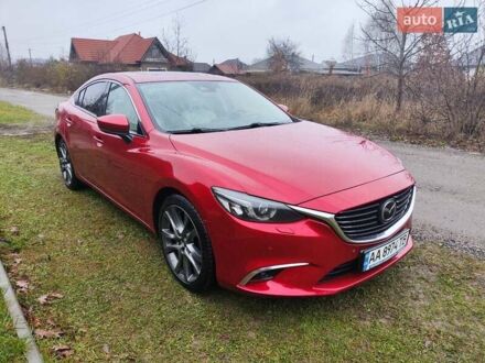 Красный Мазда 6, объемом двигателя 2.49 л и пробегом 133 тыс. км за 17500 $, фото 1 на Automoto.ua