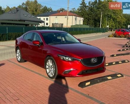 Красный Мазда 6, объемом двигателя 2.49 л и пробегом 205 тыс. км за 15200 $, фото 1 на Automoto.ua