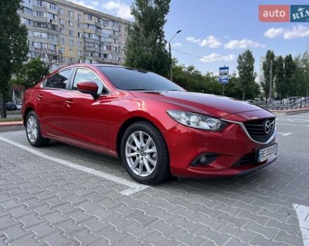 Красный Мазда 6, объемом двигателя 2 л и пробегом 158 тыс. км за 14900 $, фото 1 на Automoto.ua