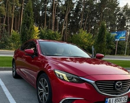 Красный Мазда 6, объемом двигателя 2.49 л и пробегом 185 тыс. км за 12500 $, фото 1 на Automoto.ua