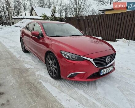 Красный Мазда 6, объемом двигателя 2.5 л и пробегом 133 тыс. км за 16700 $, фото 1 на Automoto.ua