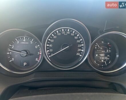Красный Мазда 6, объемом двигателя 2 л и пробегом 74 тыс. км за 18200 $, фото 1 на Automoto.ua