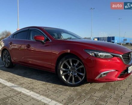 Красный Мазда 6, объемом двигателя 2.49 л и пробегом 46 тыс. км за 23000 $, фото 1 на Automoto.ua