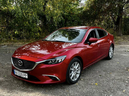Красный Мазда 6, объемом двигателя 2.19 л и пробегом 160 тыс. км за 17300 $, фото 1 на Automoto.ua