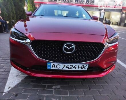 Красный Мазда 6, объемом двигателя 2.49 л и пробегом 105 тыс. км за 17999 $, фото 1 на Automoto.ua