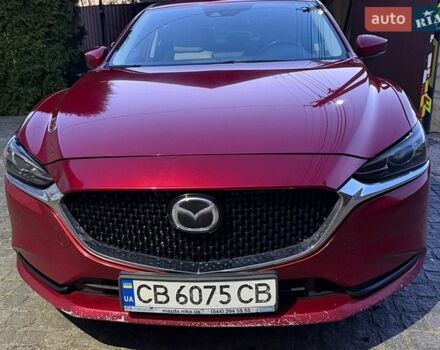 Красный Мазда 6, объемом двигателя 2.49 л и пробегом 128 тыс. км за 11500 $, фото 1 на Automoto.ua