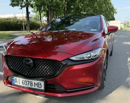 Красный Мазда 6, объемом двигателя 2.49 л и пробегом 103 тыс. км за 21500 $, фото 1 на Automoto.ua