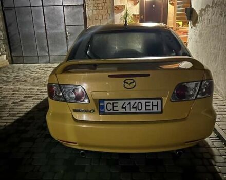 Желтый Мазда 6, объемом двигателя 2.3 л и пробегом 220 тыс. км за 4300 $, фото 1 на Automoto.ua