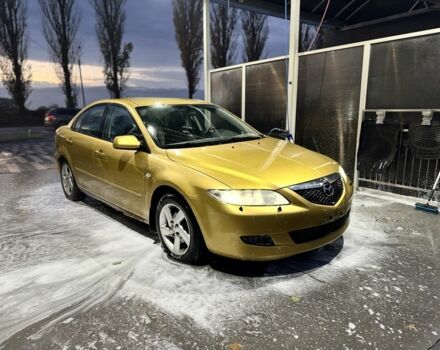 Желтый Мазда 6, объемом двигателя 2.3 л и пробегом 191 тыс. км за 2650 $, фото 1 на Automoto.ua