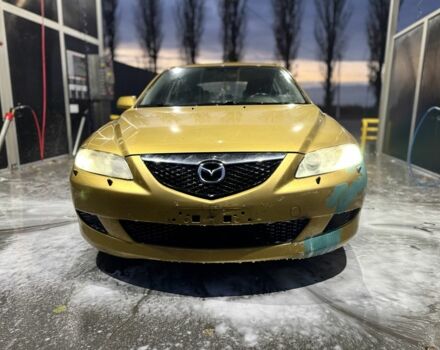 Желтый Мазда 6, объемом двигателя 2.3 л и пробегом 191 тыс. км за 2650 $, фото 6 на Automoto.ua